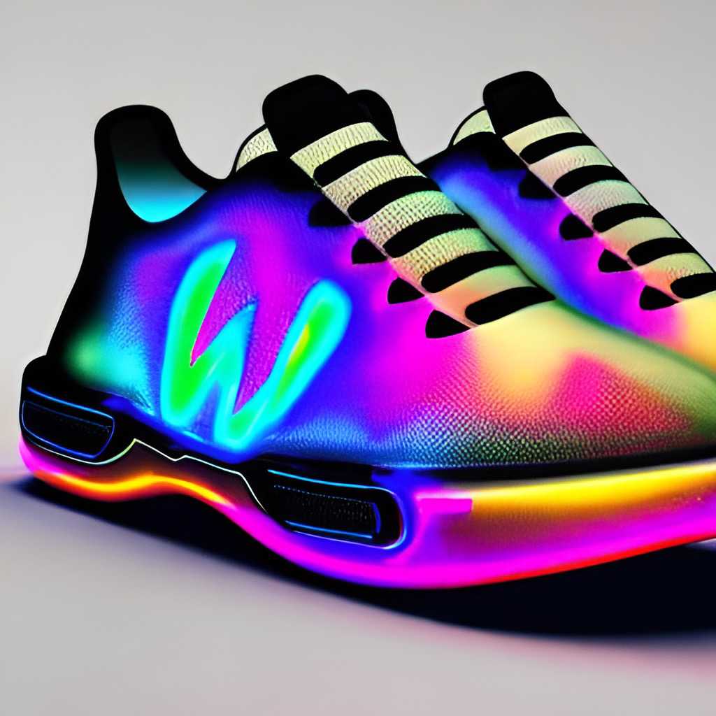 A.I. Neon Sneakers #001